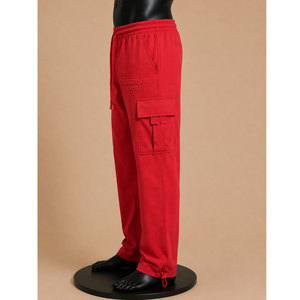 SHAMSHER SPORTS Nouveau pantalon cargo pour homme 100% coton, décontracté, multi-poches, séchage rapide et respirant, grande taille, sport, gym, entraînement - Product Image 4