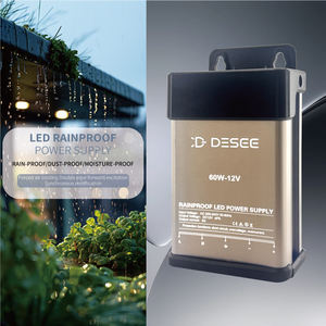 DESEE热卖防雨60w 12v/24v发光二极管电源，单输出，用于发光二极管标牌照明双开关电源 - Product Image 5