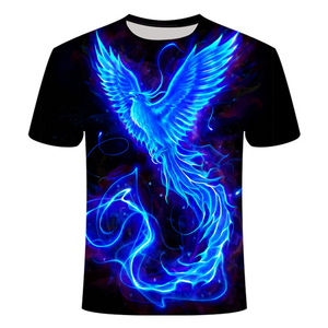 T-shirt Streetwear imprimé graphique coupe oversize en coton – Design graphique personnalisé - Product Image 3