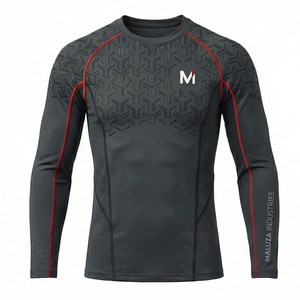 Breathable Stretch Long Sleeve Gym Athletic <b>Compression</b> <b>Shirt</b> 2026 Rashguard <b>Compression</b> <b>Shirt</b> Rashguard <b>Compression</b> <b>Shirt</b> - Product Image 1