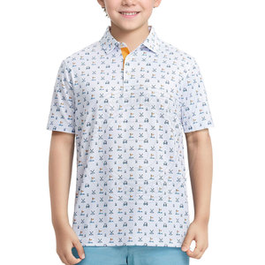Ropa Deportiva Profesional, Camisetas de Polo de Golf para Jóvenes con Tela de Secado Rápido, Sensación Suave y Rendimiento Atlético Cómodo - Product Image 1