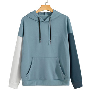 Sudaderas con capucha de estilo deportivo de moda, proveedor de sudaderas lisas a precio económico, compra al por mayor de ropa, sudadera con capucha de color sólido. - Product Image 4