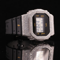 Reloj Unisex Starspire Jewels Premium VVS Moissanite con Incrustaciones de Diamantes, Cinta Plateada de Lujo, Tamaño Personalizable, Mecánico Analógico