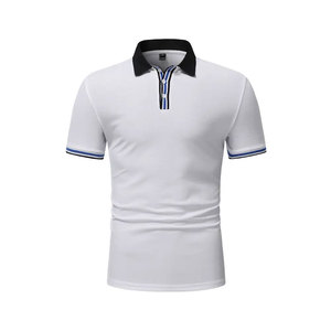 Vente en gros de polos en coton biologique 100% - Fabricant - Personnalisation - Nombreuses couleurs - Polos en coton 100% - Polos pour hommes en grandes tailles - Product Image 1