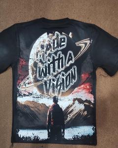 Factory Made Sun Faded Men's Cotton Acid Wash T <b>Shirt</b> High Street Style Dtf Printing Men T <b>Shirt</b> - Product Image 4