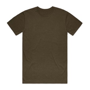 T-shirt classique unisexe en coton 100 % de haute qualité pour homme, coupe droite, à manches courtes, couleur chinée, idéal pour l'été - Product Image 1