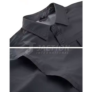 เสื้อเชิ้ตยีนส์น้ำหนักเบาขายส่ง สวมใส่สบาย พิมพ์โลโก้ตามสั่ง เสื้อเชิ้ตยีนส์ผู้ชายสำหรับขายออนไลน์ - Product Image 4