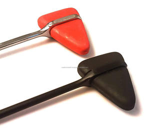 Marteau de réflexe manuel Taylor Tomahawk pour examen neurologique - Instrument en acier inoxydable noir - Product Image 5