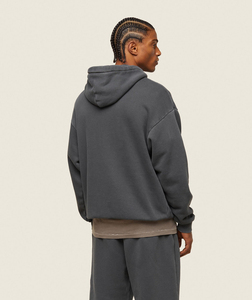 Survêtement Homme Oversize Personnalisé avec Logo, Effet Délavé, Fournisseur OEM ODM, Confortable en Mélange de Coton, Faible MOQ, Prix Compétitif - Product Image 3