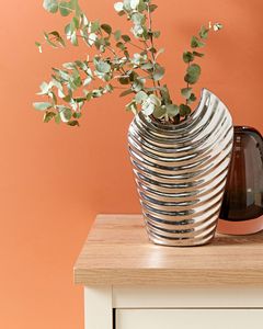 Jarrón de Metal Hecho a Mano para Mesa, Diseño Minimalista, 26x20x11cm, Decoración para el Hogar, Centro de Mesa para Bodas - Product Image 5