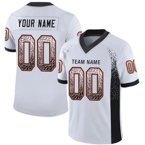 Maillot de football américain personnalisé 2026 pour adulte – Respirant, manches courtes, qualité supérieure, durable, séchage rapide, imprimé, tenue d'équipe - Product Image 5