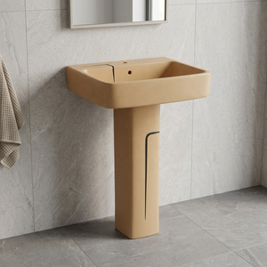 WC monobloc décoratif en céramique mat coloré de luxe pour salle de bain publique - Prix - Product Image 3
