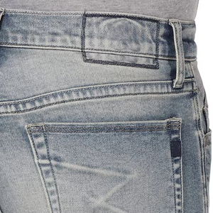 Printed Denim Jorts Supplier Full Custom Hip Hop <b>Shorts</b> USA Wholesale Factory Men Loose - Product Image 5