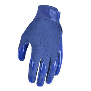 Custom Logo Football Gloves | Sublimated Breathable Fabric & Safety Padding | Wholesale Factory - Product Image 4