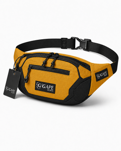 Sac banane en nylon GAPE SPORTS, sangle réglable, fermeture éclair, unisexe, décontracté, résistant à l'eau, léger, multifonctionnel - Product Image 5