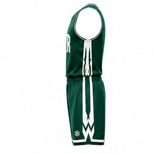 Elite Basketball Jersey and Shorts Uniform Package with Lightweight Performance <b>Material</b>, Custom Team Colors, Durable Stitching - Product Image 6