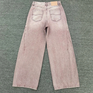 Pantalones vaqueros holgados de streetwear, estilo hip hop, para hombre y mujer, jeans oversize tipo boyfriend, vaqueros de mezclilla lavados - Product Image 4