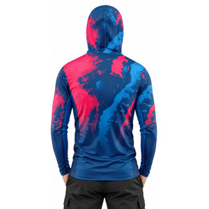 Sudadera con Capucha para Hombre, Protección Solar UPF 50, Anti-UV, para Pesca, Manga Larga, Ligera, Secado Rápido, para Deportes al Aire Libre - Product Image 3