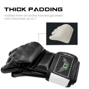Guantes de MMA con Logotipo Personalizado para Gimnasios y Marcas Deportivas, Guantes de MMA Protectores con Refuerzo en la Muñeca para Mayor Estabilidad - Product Image 5