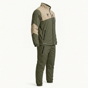 Ensemble de survêtement coupe-vent pour homme High Street, écologique, léger, anti-transpiration, avec cordon de serrage et poches latérales - Product Image 4