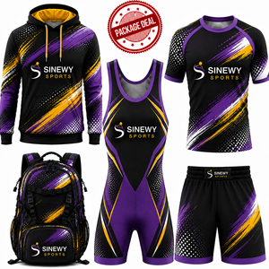 ชุดกีฬา MMA SINEWY สำหรับผู้ชายและผู้หญิง ผลิตจากโพลีเอสเตอร์ พิมพ์ลายแบบ Sublimation ระบายเหงื่อได้ดี แห้งเร็ว เหมาะสำหรับการออกกำลังกาย สำหรับผู้ใหญ่ - Product Image 4