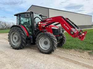 Tracteurs à chenilles d'occasion Massey Ferguson MF390/MF385/MF290 4x4 - 60 CV avec pompe PLC et roulement pour équipement agricole - Product Image 2