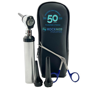 ENT Veterinary Otoscope Speculum Set Medical Diagnostic Stainless Steel <b>Electric</b> Specula <b>Kit</b> with 5 Year Warranty - Product Image 2