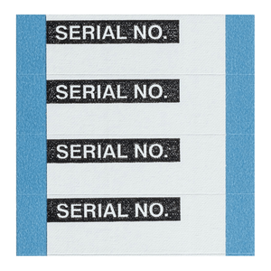 Self-Adhesive Write-On Serial <b>Number</b> Labels for Lab & Industrial ID Durable 1000 Pcs - Product Image 3