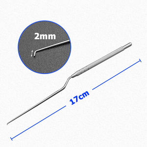 Crochet auriculaire en acier inoxydable de haute qualité, instrument chirurgical essentiel ORL pour le nettoyage des oreilles - Product Image 5