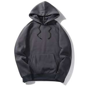 Sweat-shirts à capuche pour hommes en solde, pull-over uni confortable en polaire pour impression et broderie personnalisées, pas cher - Product Image 1