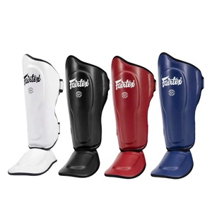 Espinilleras Fairtex de Nuevo Estilo, Hechas a Medida, de Alta Calidad para MMA, Protección para Piernas, Espinilleras de Cuero para Kickboxing, Profesionales, OEM - Product Image 1