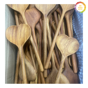 Wooden Spoon <b>Set</b> for Cooking Mixing <b>Serving</b> Kitchen Accessories - Product Image 4