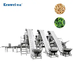 Box Type Packaging And Weighing Packaging Machine For Snack Foods Puffed Food