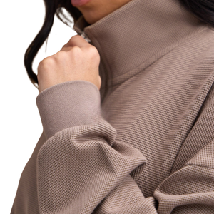 Conjunto de chándal de invierno para mujer, informal, estampado, con cremallera completa, chaqueta transpirable de forro polar texturizado y pantalones de pierna ancha - Product Image 5