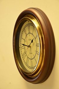 Wooden <b>Wall</b> <b>Clock</b> for Home <b>Decor</b> Silent Non Ticking <b>Decorative</b> <b>Wall</b> <b>Clock</b> for Living Room Bedroom Office Kitchen - Product Image 4