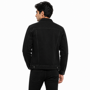 Veste en jean pour homme offrant un confort fiable, un style robuste, un tissu résistant, des détails classiques et une forme polyvalente pour un usage quotidien OEM - Product Image 3