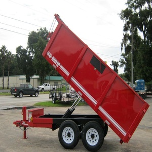 Reasonable Price Hydraulic Small End Dump <b>Trailers</b> <b>Farm</b> Use Full Type Rear Tipper Truck <b>Trailers</b> For Sale - Product Image 3