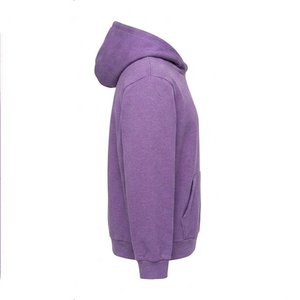 Sudadera con Capucha para Hombre, Color Morado, con Logotipo Personalizado, Corte Regular, Diseño Casual con Bolsillos, Prenda de Otoño - Product Image 3