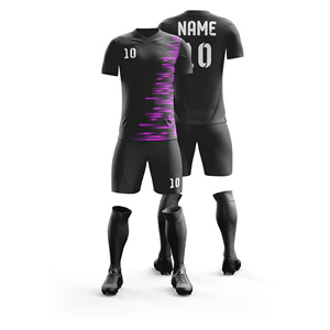 Custom Sublimation Design <b>Football</b> Uniforms In Red | Men Women Youth <b>Sizes</b> | Lightweight Quick Dry Training Sportswear Wholesale - Product Image 5