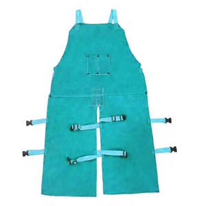 Hot Sale Heavy Duty Premium Quality Reusable Leather Welding <b>Apron</b> Household Industrial <b>Working</b> Safety Protection Leather <b>Apron</b> - Product Image 4