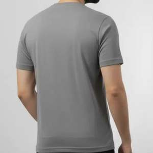 T-shirt en coton mercerisé de haute qualité personnalisé, t-shirt brillant premium pour homme avec logo, fabricant OEM ODM - Product Image 5