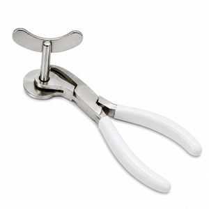 MANAN INSTRUMENTS Herramienta de corte de acero inoxidable para metal duro, cuchilla giratoria, dispositivo cortador de anillos hinchados para hacer collares - Product Image 1