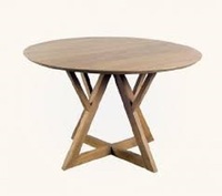 Table basse en bois au design simple pour salle de repos et hôtel, couleur et taille personnalisées, finition naturelle, meubles