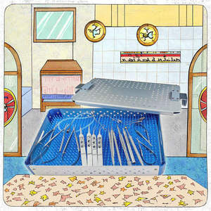 QNQ Juego de 21 Instrumentos de Microcirugía Manuales Clase I, Kit Quirúrgico de Cataratas de Acero Inoxidable, Equipo Oftalmológico con Certificación CE - Product Image 3