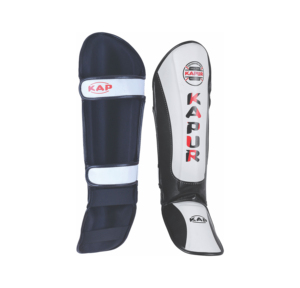 Protège-tibias et protège-pieds professionnels de Muay Thai, rembourrés et détachables, équipement durable pour l'entraînement de kickboxing - Product Image 3