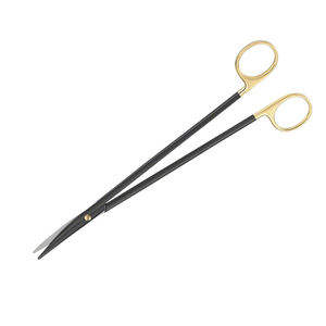 Tijeras Quirúrgicas Metzenbaum de 16 cm, Doradas y Negras, para Disección Precisa de Tejidos Blandos e Instrumentos Quirúrgicos Duraderos - Product Image 2