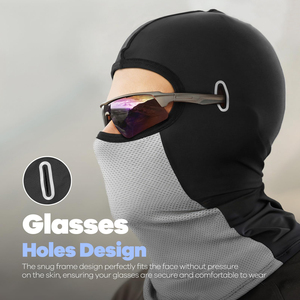 Breathable Summer <b>Balaclava</b> Thin Neck Gaiter For Cycling Motorcycling UV Protection Cooling Full Face Mask Outdoor Headwear - Product Image 4