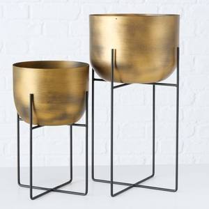 Maceta de Metal de Diseño con Soporte, Macetero Decorativo para Balcón, Patio, Jardín, Decoración del Hogar - Product Image 4