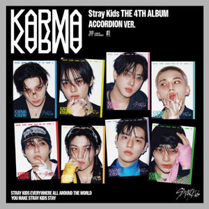 Stray Kids KARMA ACCORDION VER K-Pop Livre électronique (CD) avec matériaux en papier et plastique, en coréen, pour tous les âges, fabriqué en Corée - Product Image 5