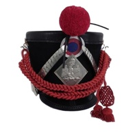 Fabricante de Pakistán, Mejores Sombreros Shako Napoleónicos Franceses con Diseño de Logotipo Personalizado, Reproducción de Sombreros Napoleónicos Franceses